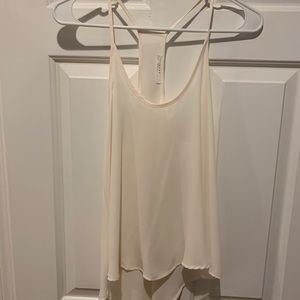 Off white tank